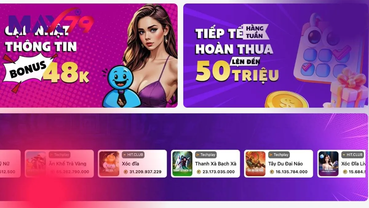 Max79 | Sân Chơi Uy Tín Từ 2023 - Link Vào An Toàn