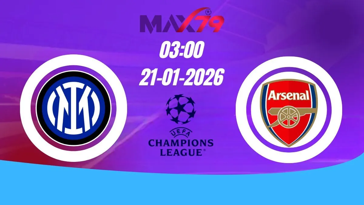 Soi kèo Inter Milan vs Arsenal | 03h00 - 21/01/2026 - Champions League