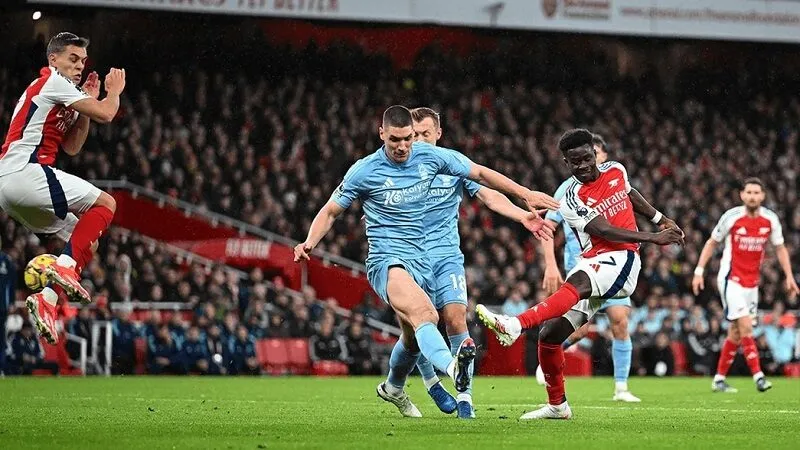 Arsenal có khả năng giành chiến thắng ở trên sân Nottingham Forest