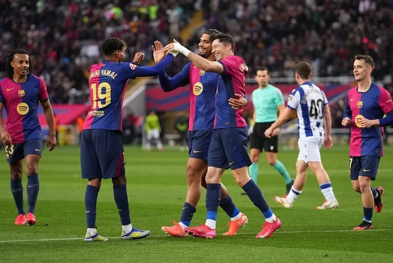 Barcelona có khả năng giành chiến thắng ở trên sân Real Sociedad