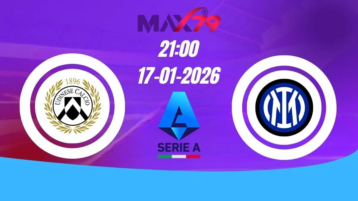 Soi kèo Udinese vs Inter Milan | 21h00 - 17/01/2026 - Serie A